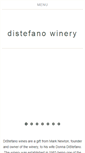 Mobile Screenshot of distefanowinery.com